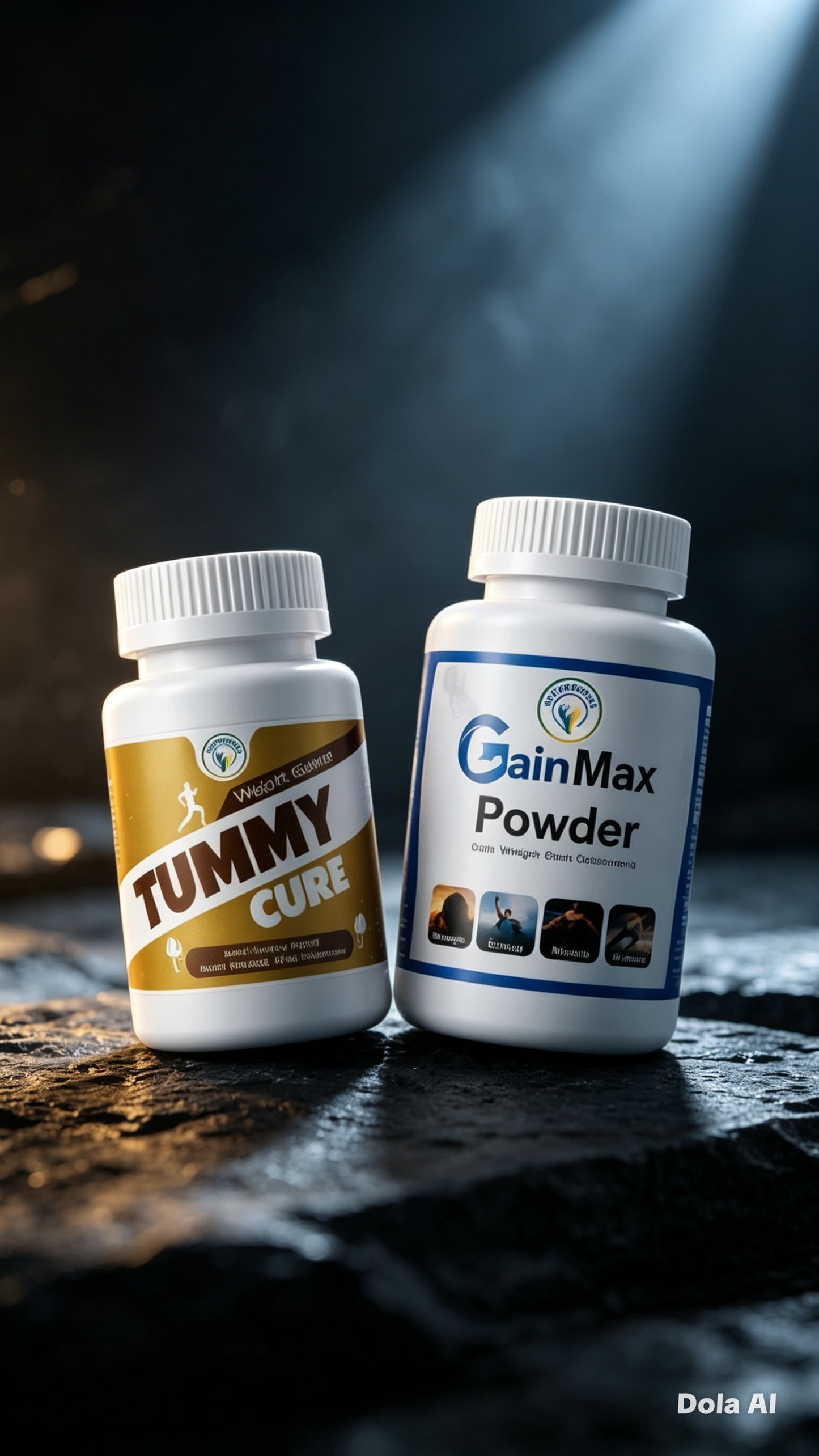Gain Max Powder + Tummy Care Herbal Supplement | Weight Gain & Digestive Support
